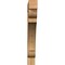 Ekena Millwork Olympic Block Rough Sawn Bracket, Western Red Cedar, 6"W x 48"D x 48"H BKT06X48X48OLY05RWR - alternate 2